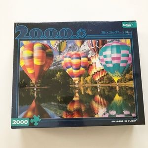 "Balloons In Flight" Puzzle 2000 pc Buffalo Games NIB 38in x 26in